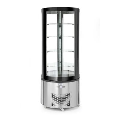 Chladicí vitrína, kulatá, Arktic, 360L, 230V/460W, ⌀680x(H)1755mm | 233832
